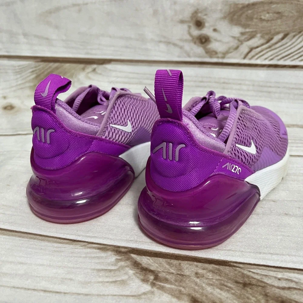 Nike Kids Air Max 270 Rush Fuschia Sneakers Size 13.5